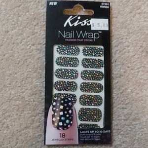 Kiss studded Nail wraps NEW